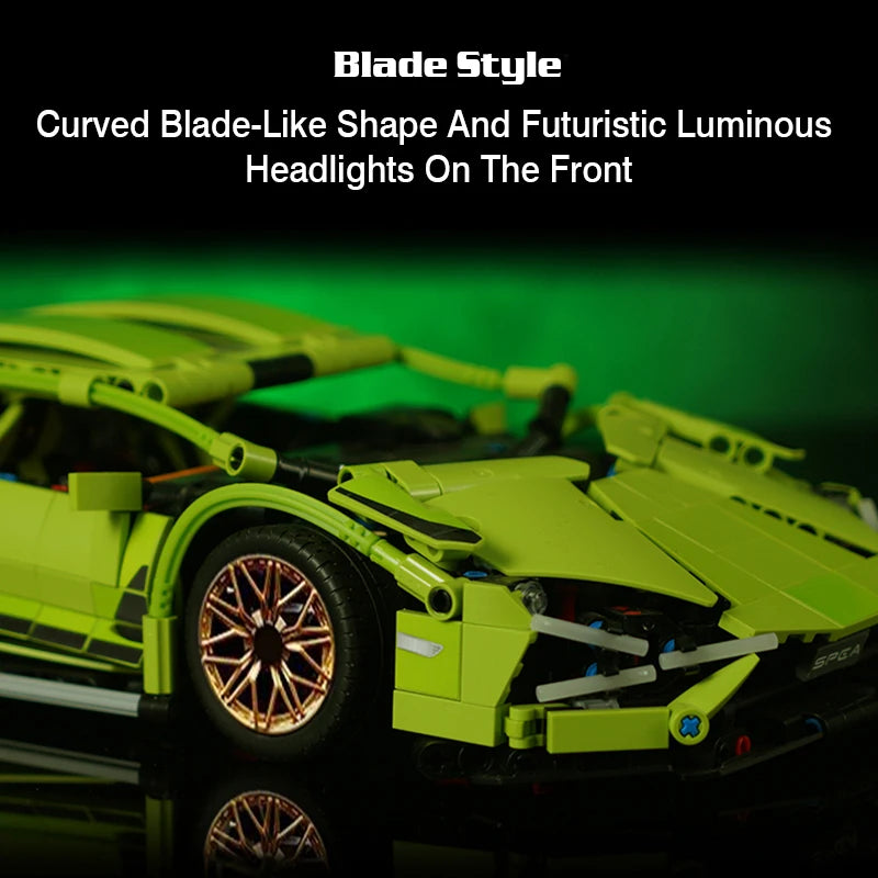 Lamborghini Building Block Kit โ Static & RC Dynamic Version | LuxCarModel