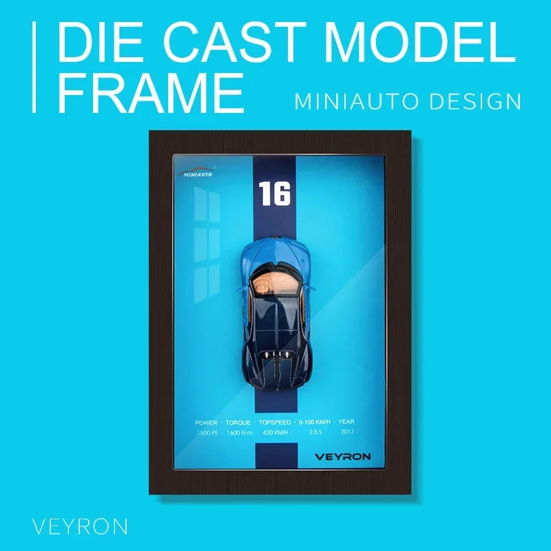 3D Display Frame – Luxury Magnetic Car Showcase Case | LuxCarModel