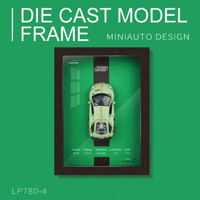 3D Display Frame – Luxury Magnetic Car Showcase Case | LuxCarModel