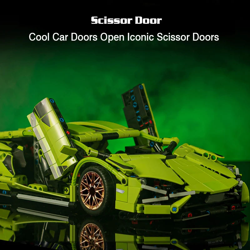 Lamborghini Building Block Kit – Static & RC Dynamic Version | LuxCarModel