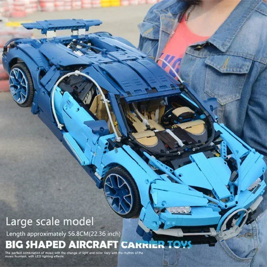 Bugatti Chiron Model Kit – 3599pcs Technic Supercar | LuxCarModel