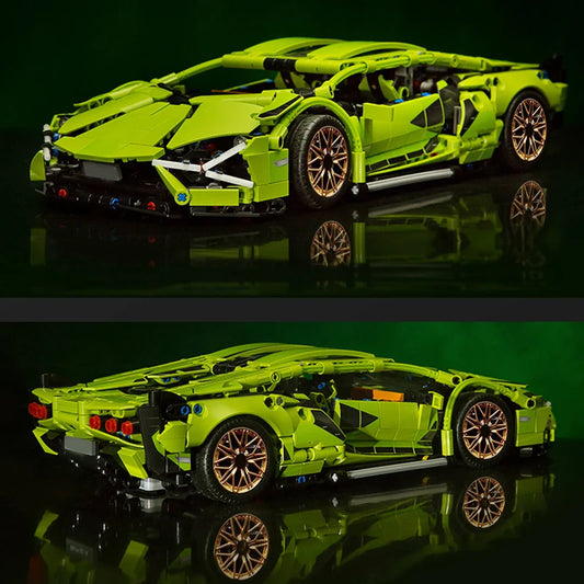 Lamborghini Building Block Kit – Static & RC Dynamic Version | LuxCarModel