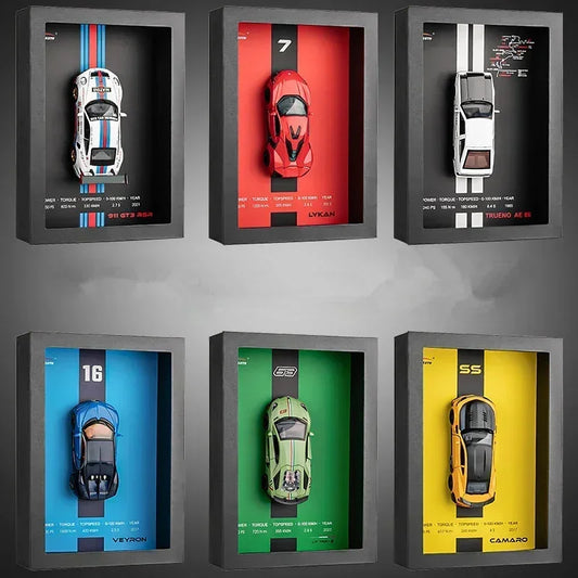 3D Display Frame – Luxury Magnetic Car Showcase Case | LuxCarModel